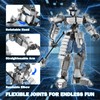 JMBricklayer 70126 Mecha Building Blocks, Mecha Model with Movable Joints,