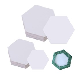 200 Pieces Hexagonal Paper Patchwork Templates 26mm/36mm Paper Sheet Templates Stencil Craft Tools DIY Patchwork Hand Tools Quilting Patchwork Accessories DIY