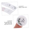 CAXUSD 2 Rolls Thank You Stickers Creative Flower Decals for