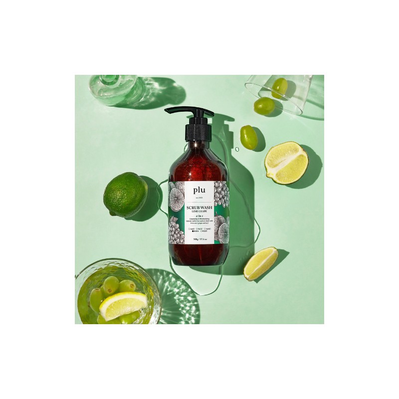 plu [plu]Scrub Wash #Lime Grape