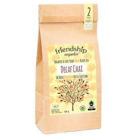 Friendship Organics Decaf Chai Tea Bags, Organic and Fair Trade Herbal 36 Count