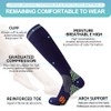 Compression Socks (2 Pair) for Men and Women 20-30 mmHg