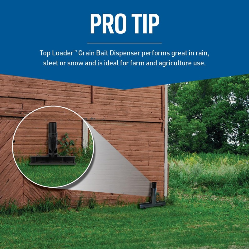 JT Eaton Top Loader Bait Station 902GBD Grain Bait Dispenser