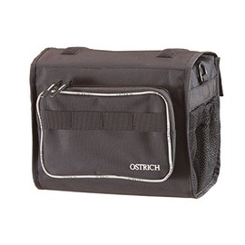 OSTRICH F-301K Front Bag, Black, 2.8 gal (7.8 L), 9.4 x 7.9 x 5.9 inches (240 x 200 x 150 mm)