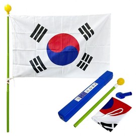 Taegeukgi, large flag for cheering and hoisting, portable rally (60x90)