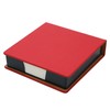 360 Sheets Leather Sticky Notes Holder Notes Cube Block Notes