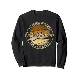 Oak Harbor WA | Washington | Vintage Distressed Sweatshirt