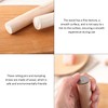 2 Wooden Rolling Pins, 1 Wooden Dumpling Cutter Rolling Pin