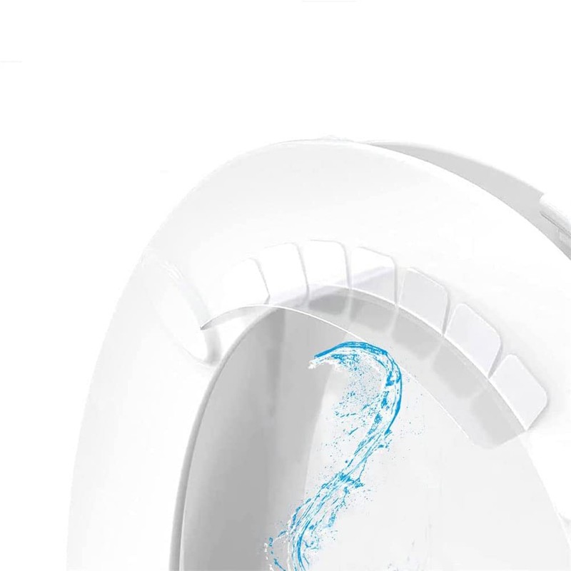 1PCS Toilet Seat Splash Guard,Transparent Toilet Seat Pee Guard,Urine Deflector,