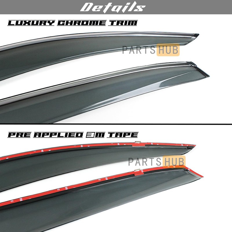 Fits for 2016-2021 Honda Civic 4 Door Sedan JDM Chrome