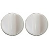 HASMX 2-Pack WH01X10061 Washer Timer Control Knob Replacement for GE,