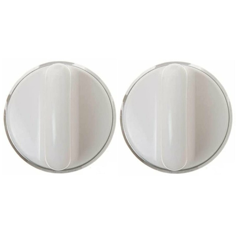HASMX 2-Pack WH01X10061 Washer Timer Control Knob Replacement for GE,