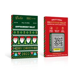 Ballet 2022 Holiday Collection Set (2 Pack) - Special Edition - Physical Crypto Wallet, Managing Your Crypto Assets, NFTS, Coins, The Easiest Cryptocurrency Cold Storage Wallet