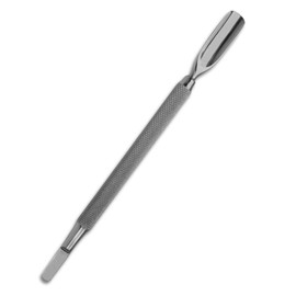 Professional Stainless Steel Cuticle Pusher - Double-Sided Cuticle Tool for Manicure & Pedicure, Rust-Resistant, Durable & Easy to Clean, for Home & Salon Use - Viva Instruments