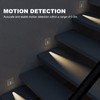 LED Step Light 3W Recessed Motion Seneor Dusk to Dawn