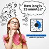 60-Minute Visual Timer, 7.5 Inch Oversize Countdown Timer Clock for