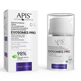 Biostymulierende Creme mit Pflanzlichen Exosomen | EXOSOMES PRO Home Terapis | Innovative Hautpflege | Regeneration | Feuchtigkeit | Anti-Aging | Mischhaut | 50ml