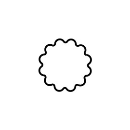 Original Kaiser Plätzchen Ausstecher Mandelring 4 cm, Weihnachten Plätzchenausstecher, Keksausstecher Edelstahl, Plätzchen Ausstecher für Plätzchen, Kekse und Fondant