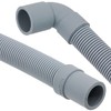 SPARES2GO Universal Drain Hose with Right Angle End for Dishwashers
