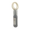 WOFALO store Stylish Resin Handle Wine Bottle Bag with Marble-Pattern