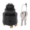 Ausla Marine Ignition Switch, Universal Engine Start Switch, 6 Screws,