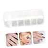 Healeved Nail Art Rhinestones Kit Nail Diamond Accessories for Manicure