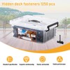 1250 PCS Hidden Deck Fasteners for Composite Decking Board,Composite Deck