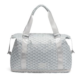 TINYAT Expandable Travel Duffle Bag Foldable Personal Item Travel Bag 32L Gym Bag for Women Weekender Carry On Overnight Tote