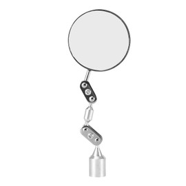 Inspection Mirror with Magnetic Base - 2.16Inch - Welding Mirror Swivel-Free Angle Ball Joint Antenna Mirror, Perfect for Arc MIG Spot Welding Equipment Inspection Tools
