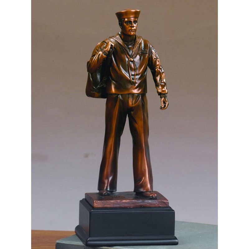 Treasure of Nature Navy Statue Brown