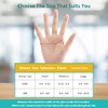Cedcoe 2 Pairs Arthritis Gloves Fingerless Compression Gloves for Relieve