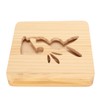 Wooden Carving Night Light Rabbit Shape Soft Light Eye Protection