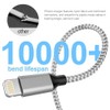 [Apple MFi Certified] 6Pack[3/3/6/6/6/10ft] iPhone Charger Lightning Cable Compatible iPhone