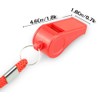 Timotech Set de 2 Silbatos Deportivos de Plástico con Cordón,
