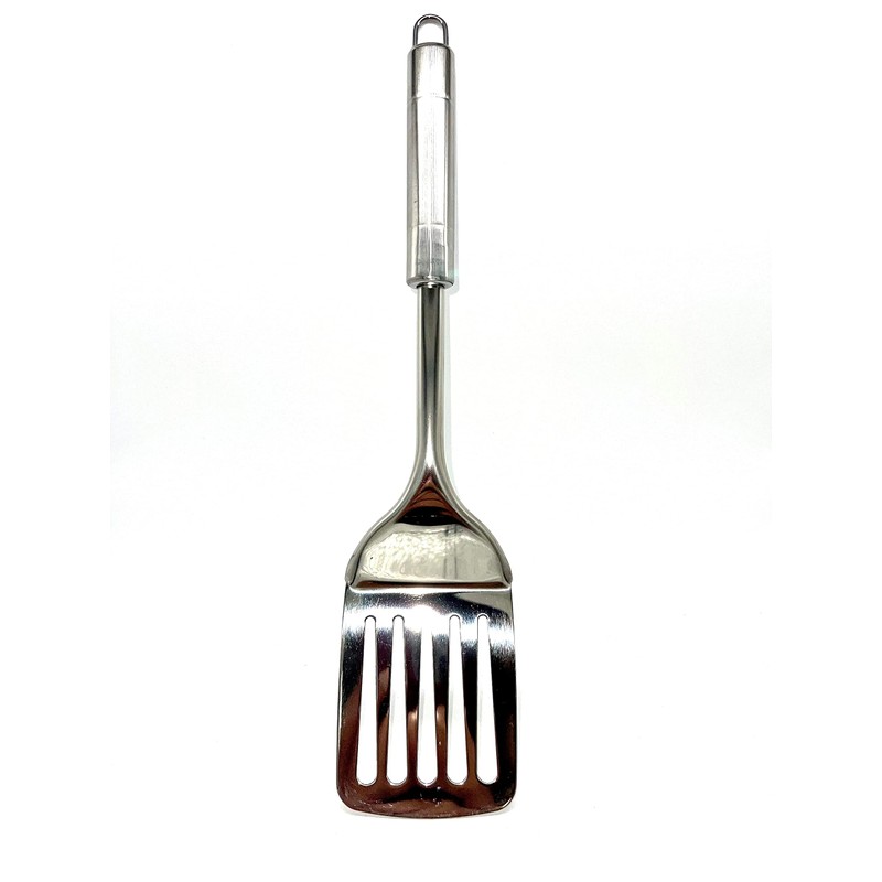 TIJAR® Stainless Steel Spatula Slotted Turner, Strong and Durable Spatula