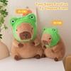 shownicer Plush Toy Capybara Cuddly Toy Stuffed Toy Kawaii Capybara
