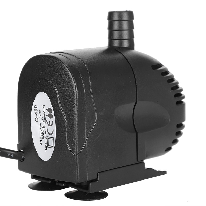 12W Submersible Water Pump Fish Tank Bottom Suction Aquarium Filtration