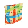 Elderly Dementia Pillow Buckle Release Colorful Straps Calming Comforting Sensory