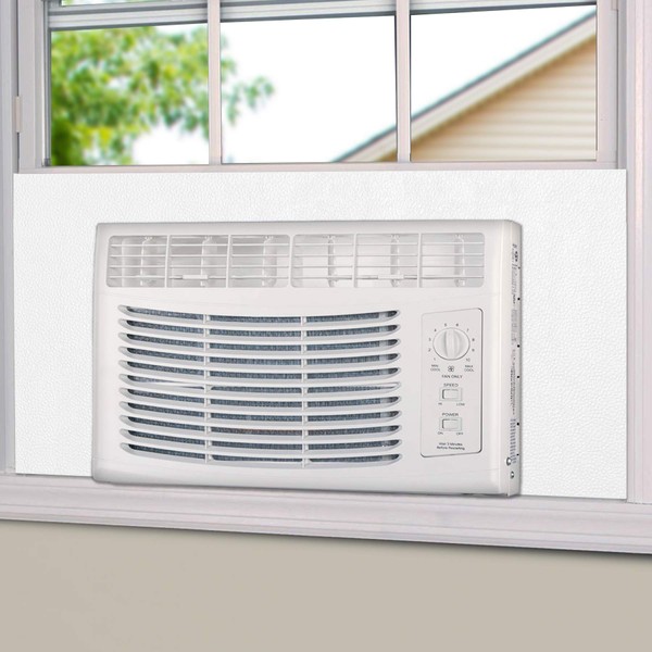 BJADE'S Window Air Conditioner Side Insulated Foam Panel, One-piece Full