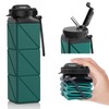 Popdigito Popdigito Collapsible Water Bottles 20.6oz Foldable Water Bottle BPA