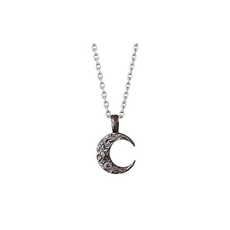 The Kiss L-N8036DM Surgical Stainless Steel Hawaiian Jewelry Necklace, Diamond