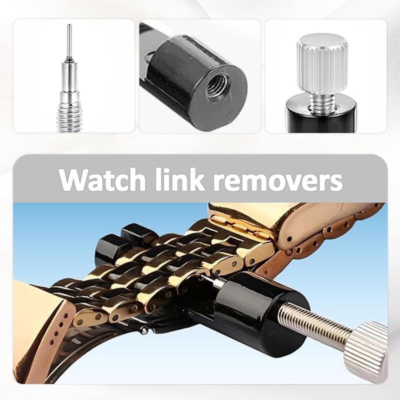 Watch Link Removal Kit, Tools to Adjust and Remove Bracelets，Pin