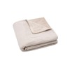 Jollein 517-511-67088 Babydecke Strick mit Fleece - Miffy Nougat (75x100