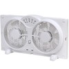 Genesis Twin Fan High Velocity Reversible AirFlow Fan, LED Indicator