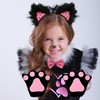 Cat Costume Set of 6, 1 Headband + 1 Tie