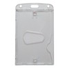 Customcard Ltd® Portrait Vertical Enclosed ID Card Badge Holder x