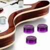 Mikinona 6pcs Plastic Guitar Effect Pedal Caps Pedal Topper Footswitch