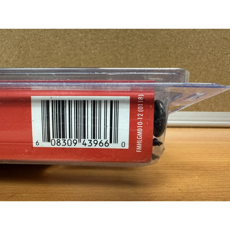 FastenMaster FMHLGMO10-12 HeadLOK Black Steel Wood Screws 10" 12-Pack