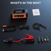 SZEVZO Jump Starter with Air Compressor, 10000A Car Battery Jumper
