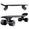 LMAI 22'' Cruiser Skateboard Graphic Mini Complete Skateboard (Black)